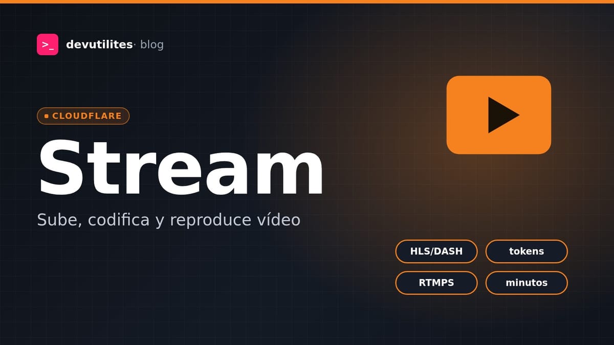 Portada: Cloudflare Stream a fondo