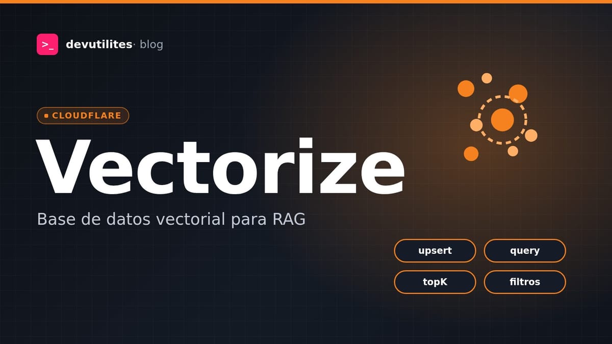 Portada: Cloudflare Vectorize a fondo