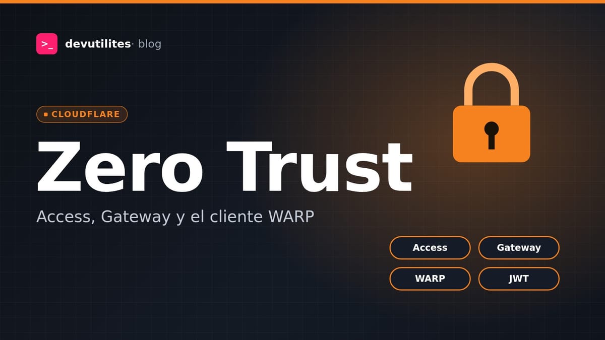Portada: Cloudflare Zero Trust a fondo